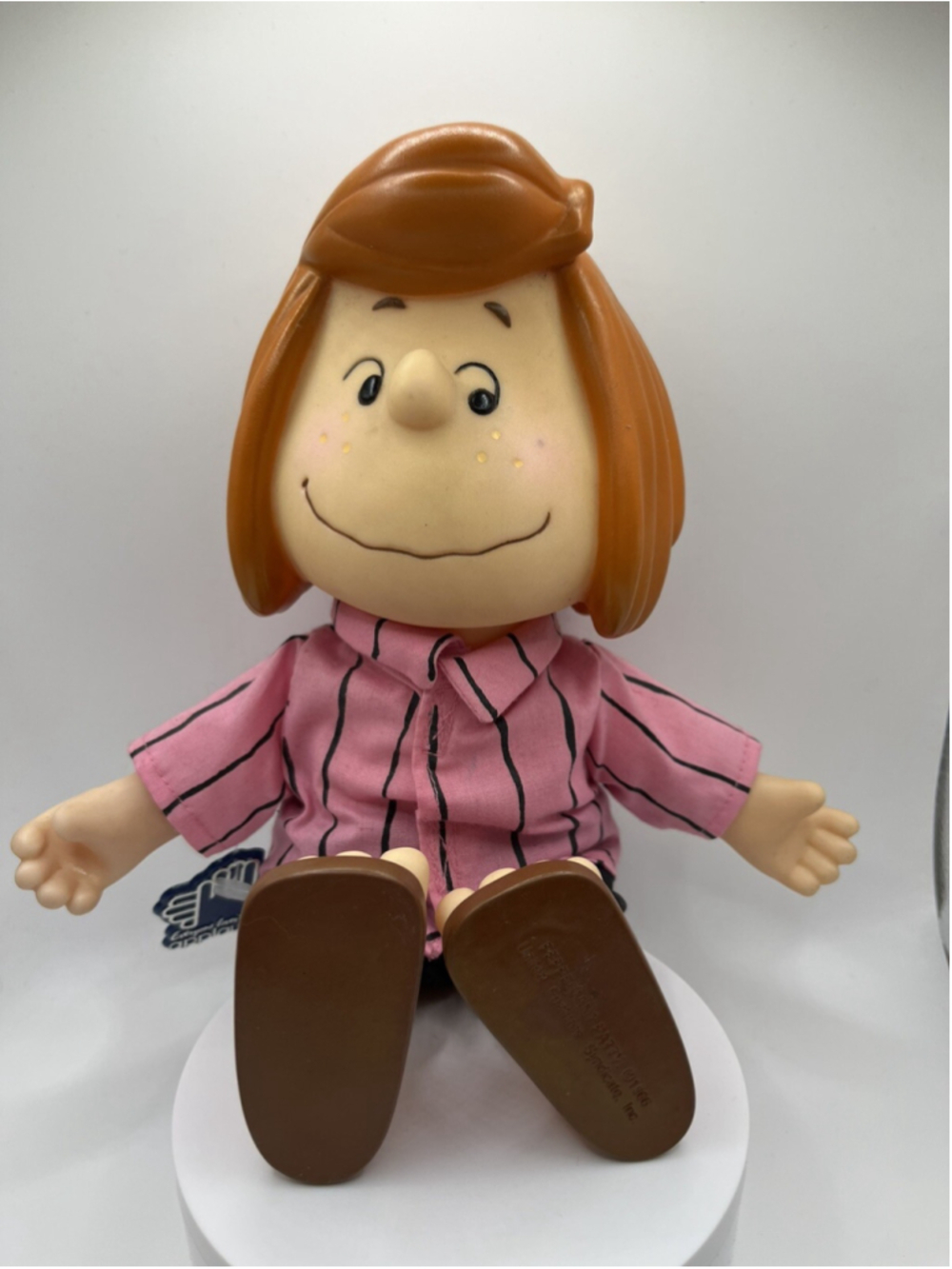 VTG 1966 Peppermint Patty Doll Peanut CHARLIE BROWN DOLL BY APPLAUSE RARE FIND